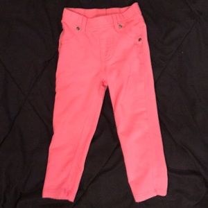 Toddle girls pink pants